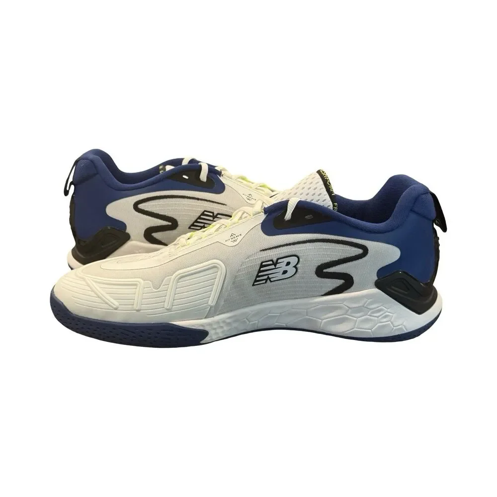 Size 15 New Balance Fresh Foam X CT-Rally 2E White Blue Yellow Mens MCHRALW1